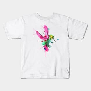 Hummingbird Skeleton Kids T-Shirt